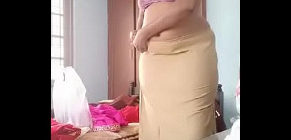  Swathi naidu latest videos while shooting dress change part -8